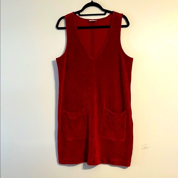 Marine Layer Burgundy Mini Dress - Picture 2 of 11